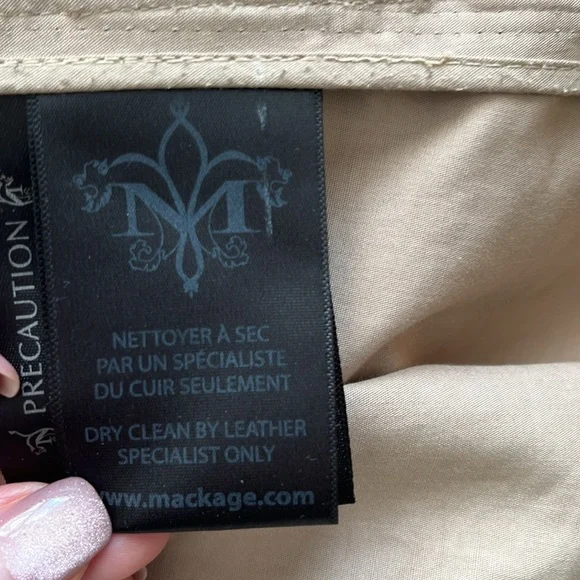 Mackage Trench Coat Medium - Picture 12 of 17